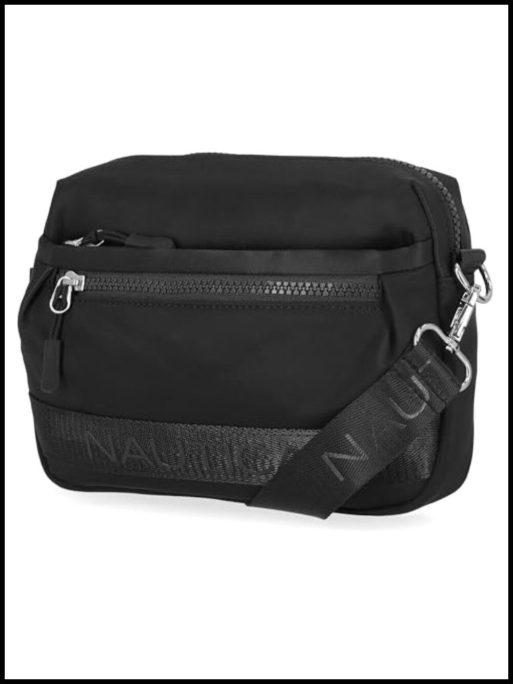 Nylon Crossbody Belt Bag Adjustable Strap Travel Purse Sling